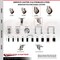 Service Caster 4 Inch 316SS Maroon Polyurethane Swivel 1-3/4 Inch Expanding Stem Caster Set SCC SCC-SS316EX20S414-PPUB-MRN-134-4 - alternate 3